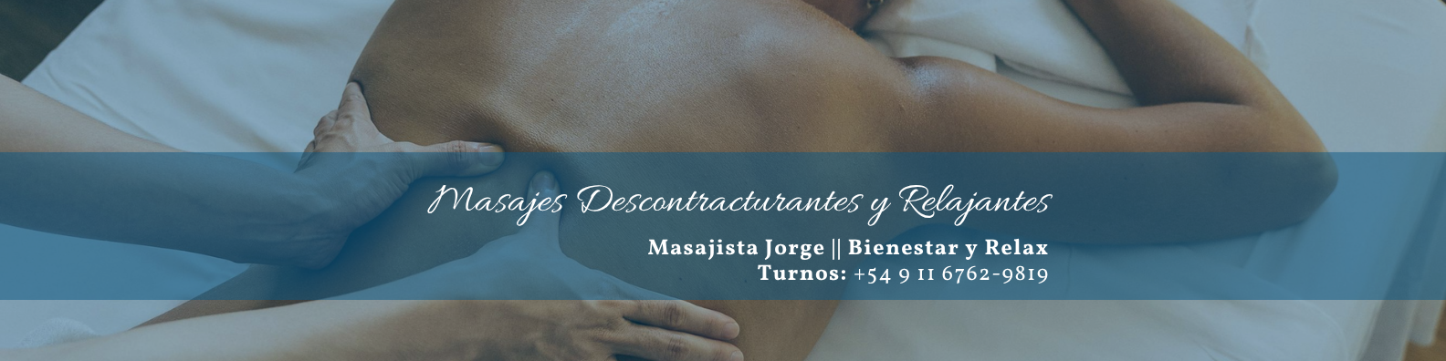 Masajes Descontracturantes y Relajantes