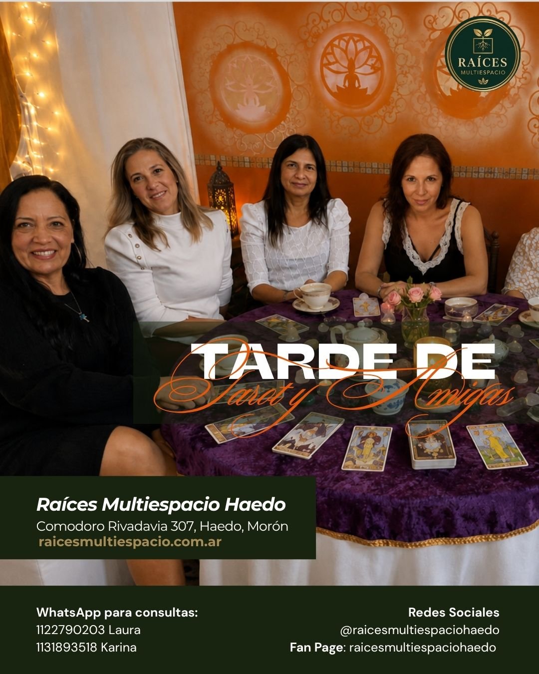Tarde de Té, Tarot y Amigas