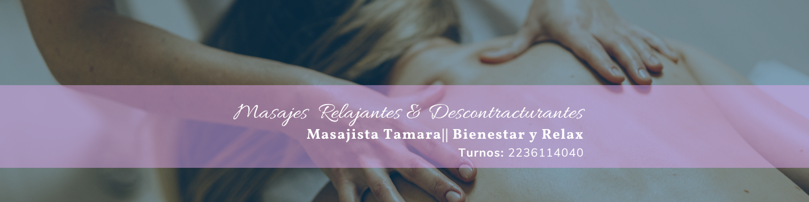 Masajes Descontracturantes y Relajantes